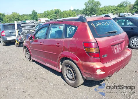 2007 Pontiac Vibe из США, поврежденный, VIN 5Y2SL65837Z426921